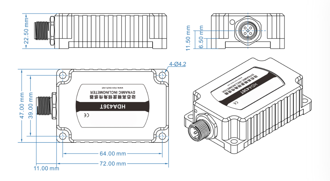 Product Dimension Drawing