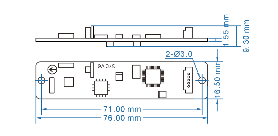 Product Dimension Drawing
