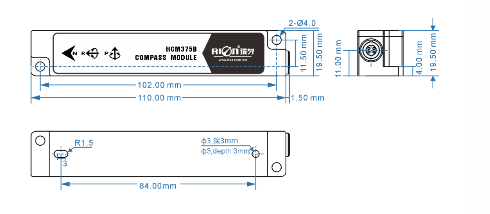 Product Dimension Drawing