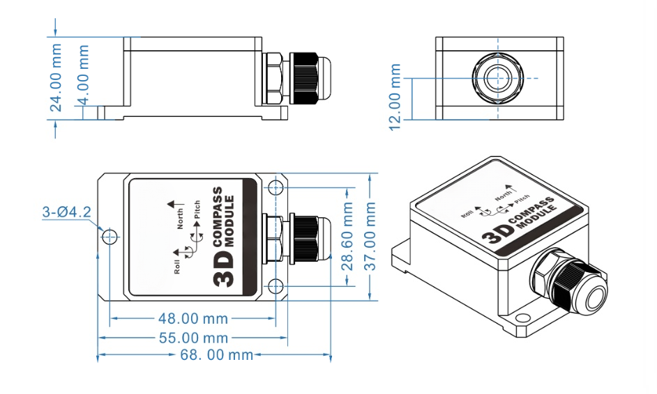 Product Dimension Drawing