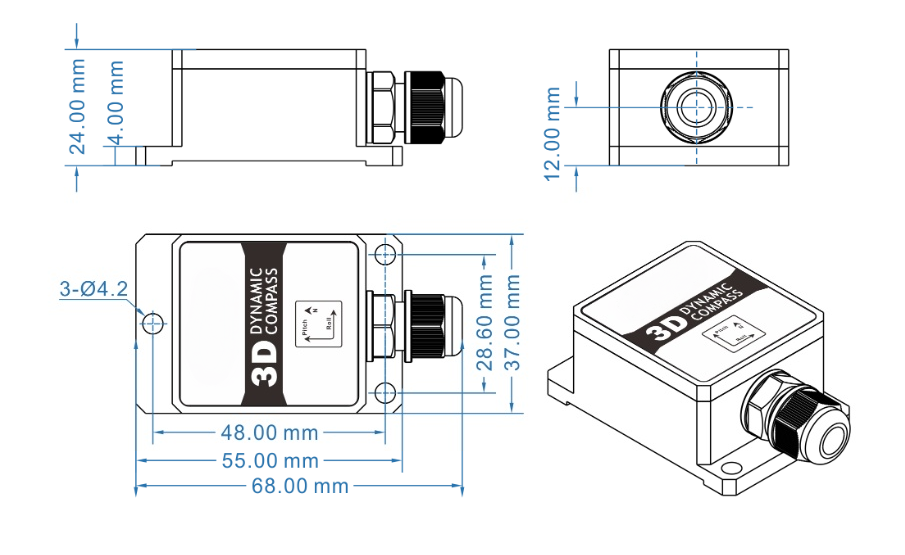 Product Dimension Drawing