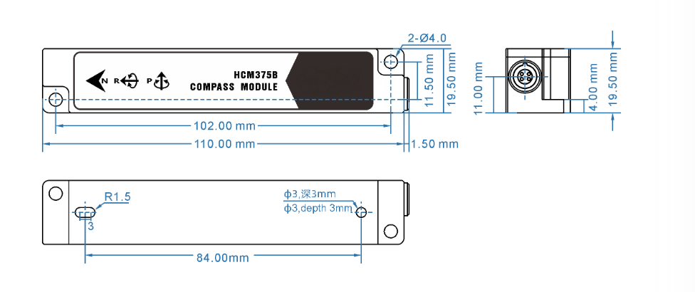 Product Dimension Drawing