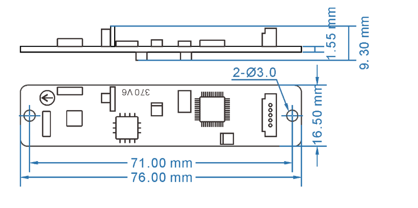 Product Dimension Drawing