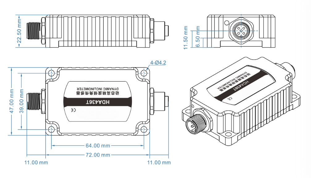 Product Dimension Drawing