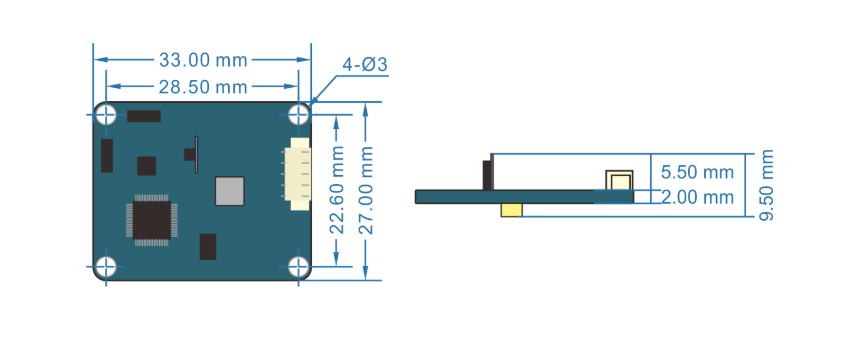 Product Dimension Drawing