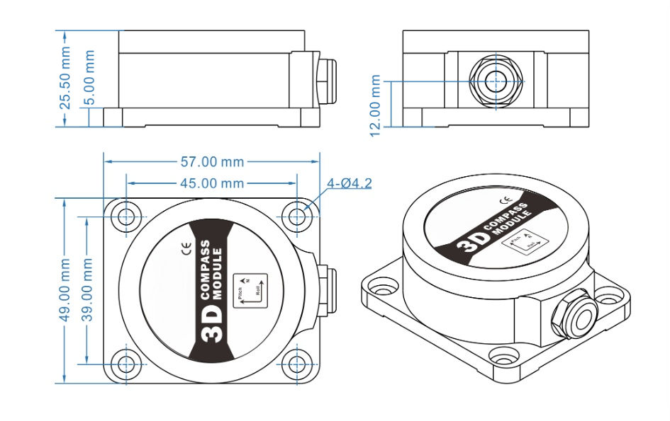 Product Dimension Drawing