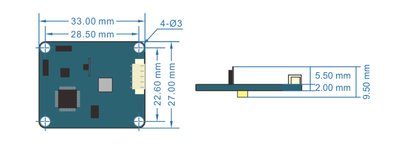 Product Dimension Drawing