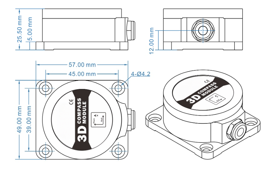 Product Dimension Drawing