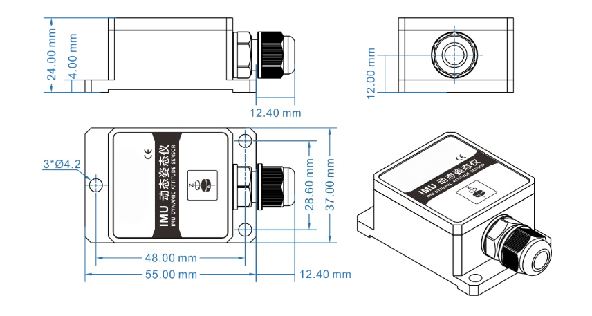Product Dimension Drawing