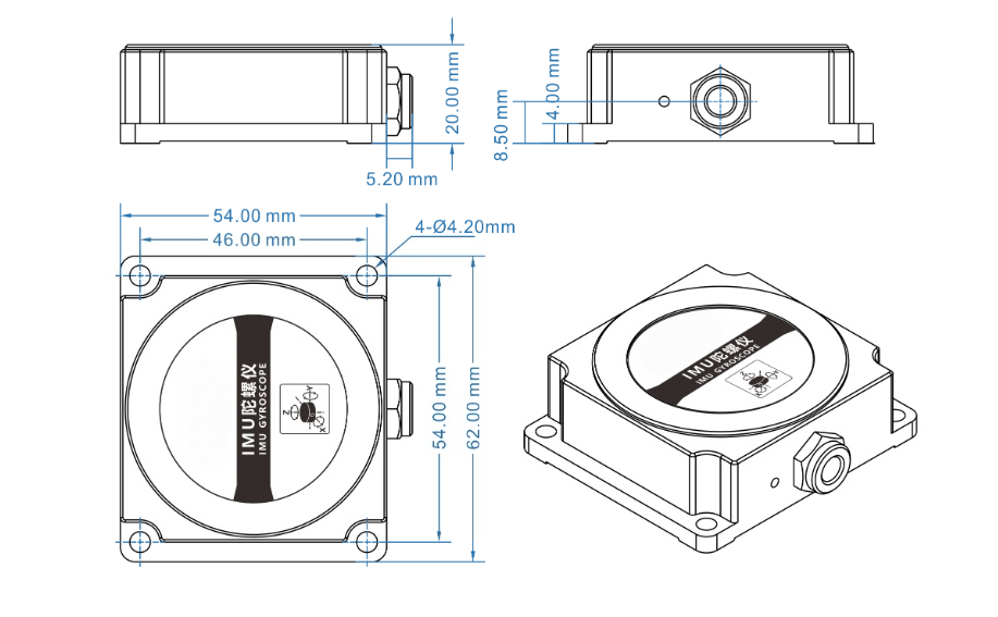 Product Dimension Drawing