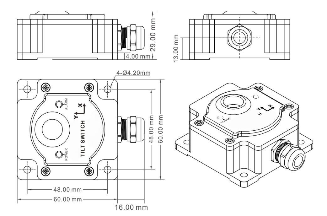 Product Dimension Drawing